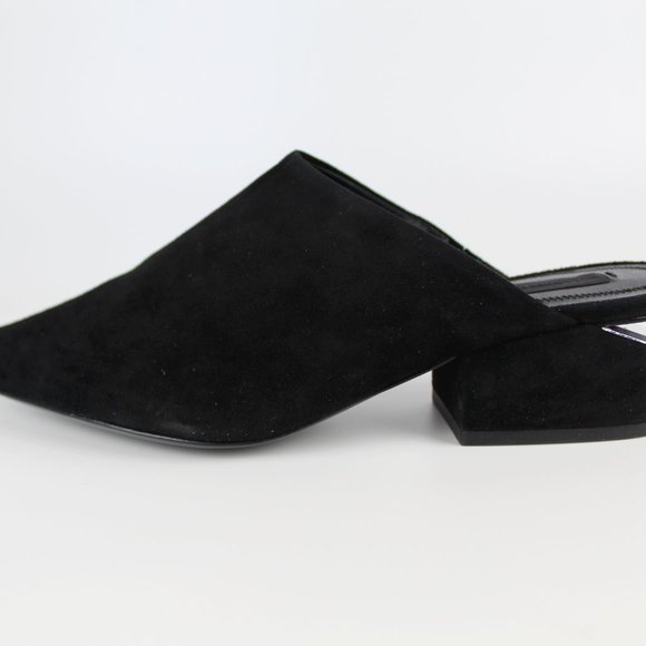 NEW Alexander Wang Pointy Toe Suede Mule - Picture 13 of 16